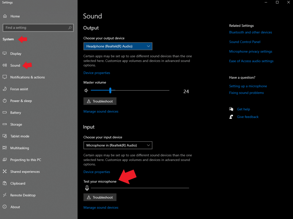 Testing Your Microphone On Windows or PC